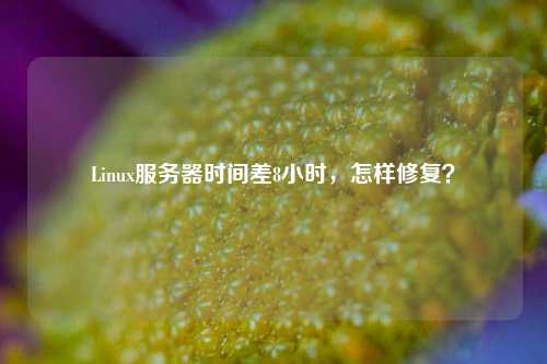 Linux服務(wù)器時(shí)間差8小時(shí)，怎樣修復(fù)？