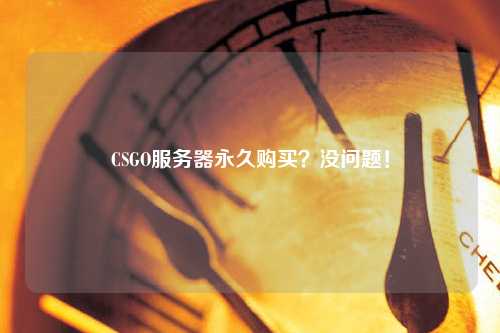 CSGO服務(wù)器永久購買？沒問題！
