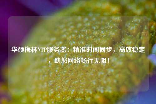 華碩梅林NTP服務(wù)器：精準(zhǔn)時間同步，高效穩(wěn)定，助您網(wǎng)絡(luò)暢行無阻！
