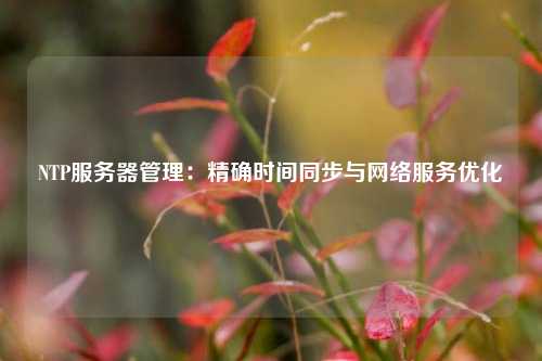 NTP服務器管理：精確時間同步與網絡服務優(yōu)化